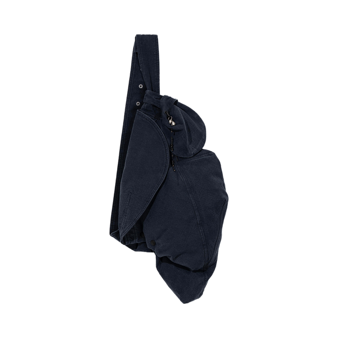 혜인 서 폴디드 크로스바디 백 블랙(Hyein Seo Folded Crossbody Bag Black)