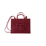 Telfar Medium Shopping Bag Oxblood