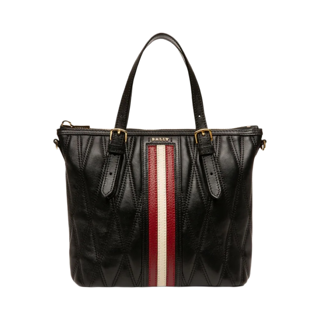 발리 다미라 스몰 레더 토트백 블랙(Bally Damirah Small Leather Tote Bag Black)