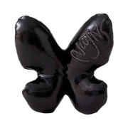 NewJeans x Coller Padded Butterfly Sticon Shade Black