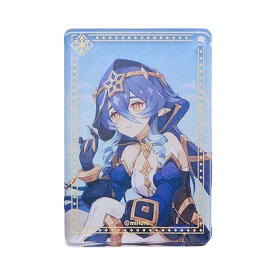 원신 아크릴 사각 키링 레일라(Genshin Block Strap Layla) - 1