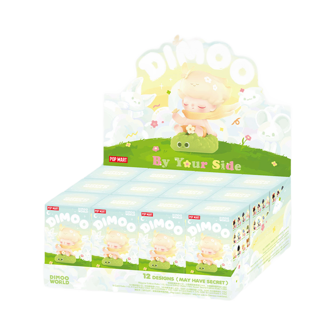 팝마트 디무 네 곁에 있을게 시리즈 미개봉 랜덤박스 (12개입)(Pop Mart Dimoo I'll Be by Your Side Series Sealed Case (12 Blind Boxes)) - 1