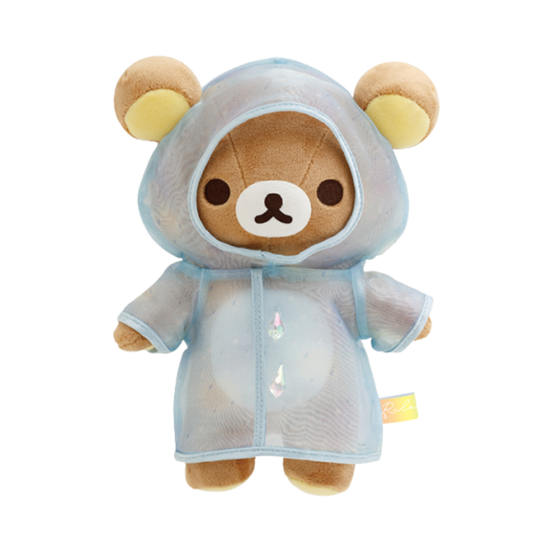 산엑스 리락쿠마 비 온 뒤 맑음 우비 플러시 토이 리락쿠마(San-X Rilakkuma Rainy Days of Sunshine Raincoat Plush Toy Rilakkuma)