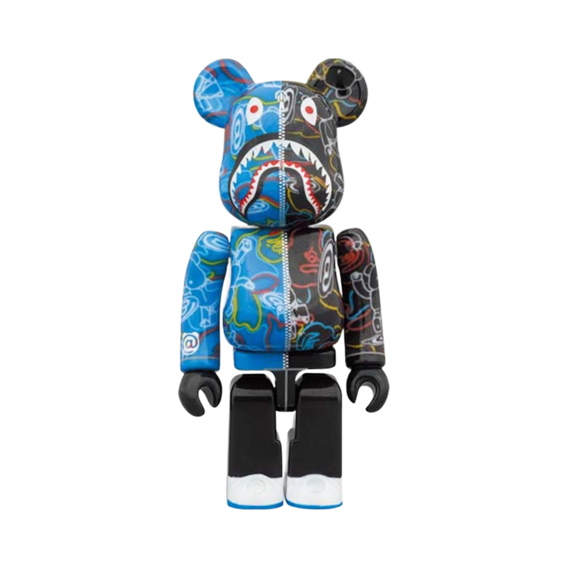 베어브릭 x 베이프 라인 카모 샤크 100% & 400% 세트(Bearbrick x BAPE Line Camo Shark 100% & 400% Set) - 2