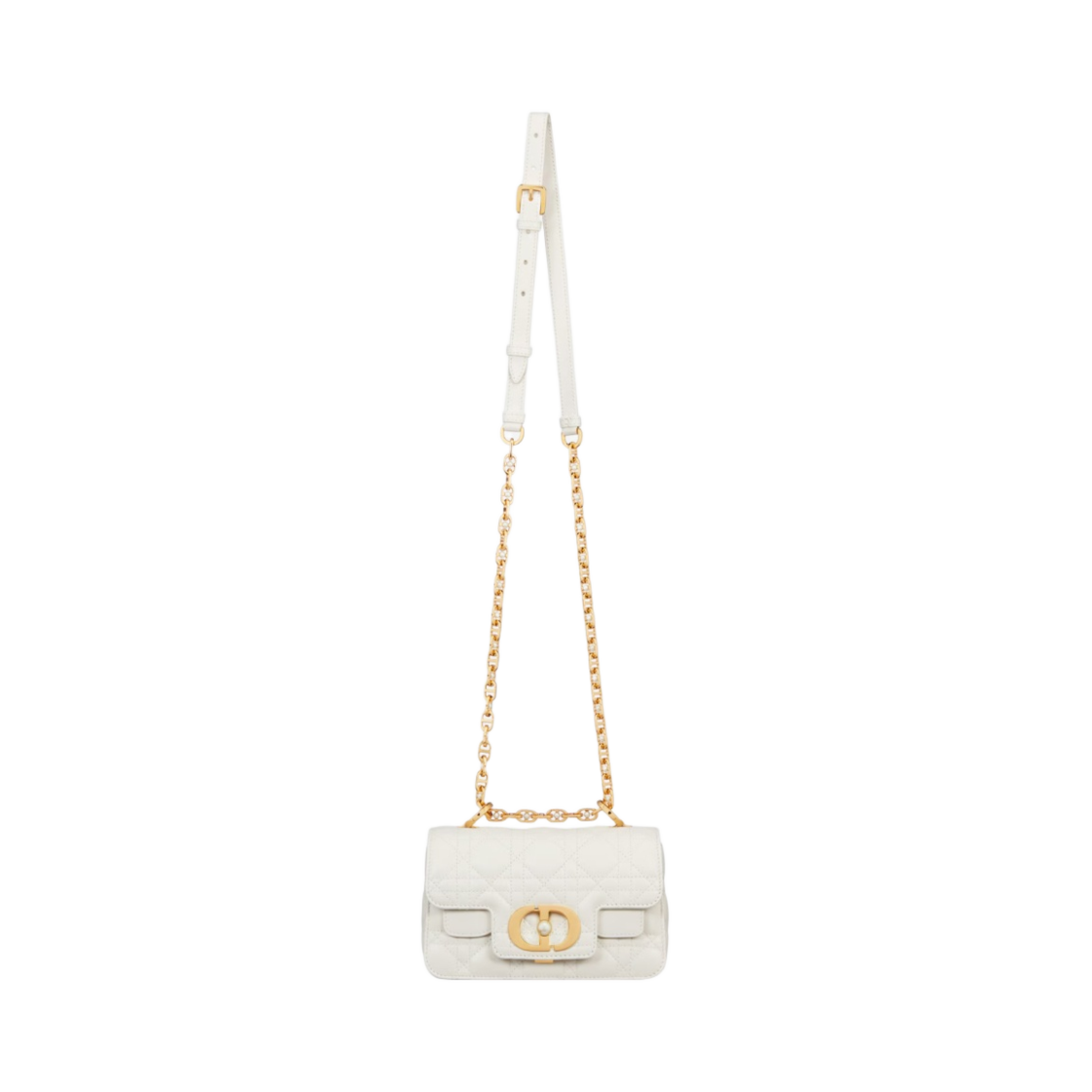 디올 미니 졸리 탑 핸들백 까나쥬 카프스킨 라떼(Dior Mini Jolie Top Handle Bag Cannage Calfskin Latte) - 5