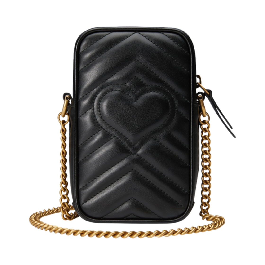 구찌 GG 마몽 미니백 블랙(Gucci GG Marmont Mini Bag Black) - 2