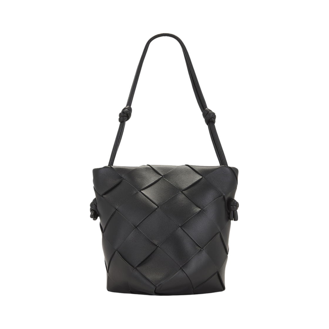 701916V3UO28425 Bottega Veneta Intrecciato Mini Shoulder Bag Black