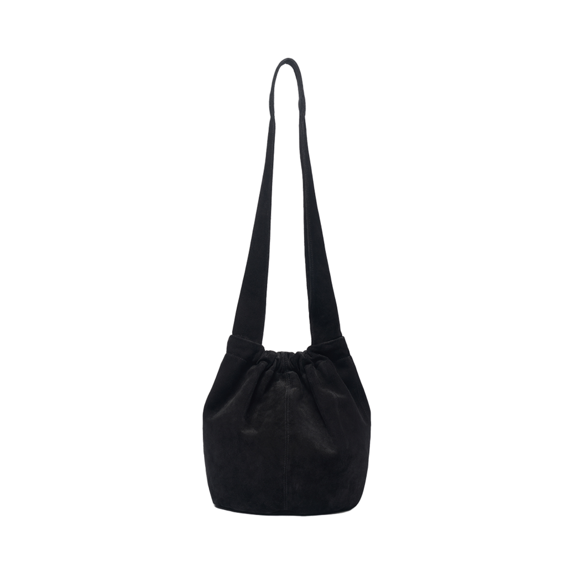 파르벵 나탈리 스웨이드 백 블랙(FARVEN Natalie Suede Bag Black)
