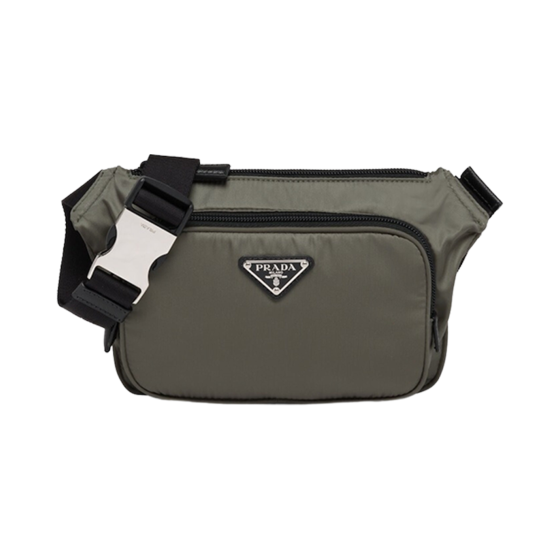 프라다 리나일론 사피아노 레더 숄더백 포레스트 그린(Prada Re-Nylon Saffiano Leather Shoulder Bag Forest Green) - 1