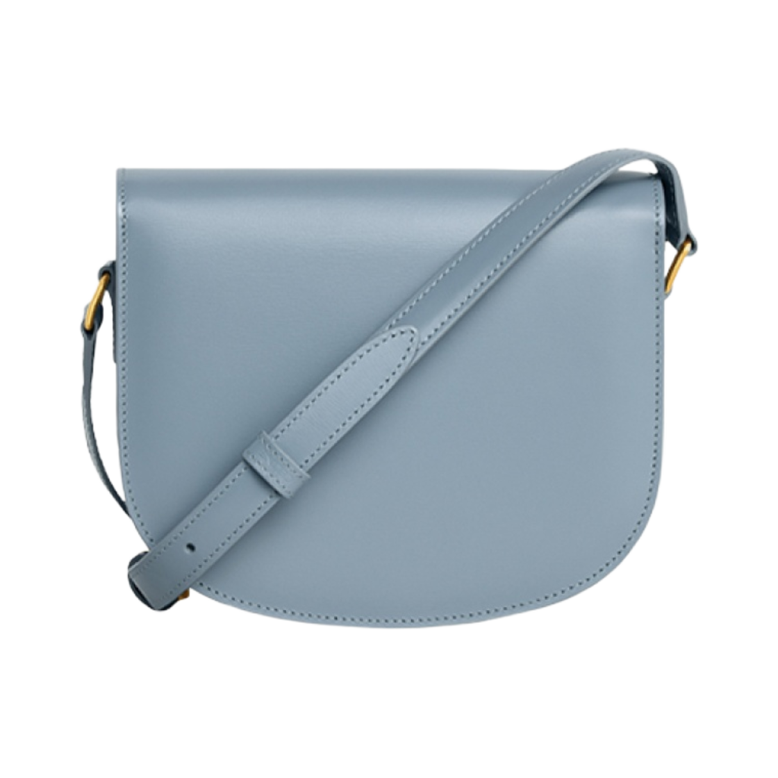 셀린느 베사체 클리아 샤이니 카프스킨 블루 그레이(Celine Besace Clea in Shiny Calfskin Blue Grey) - 3