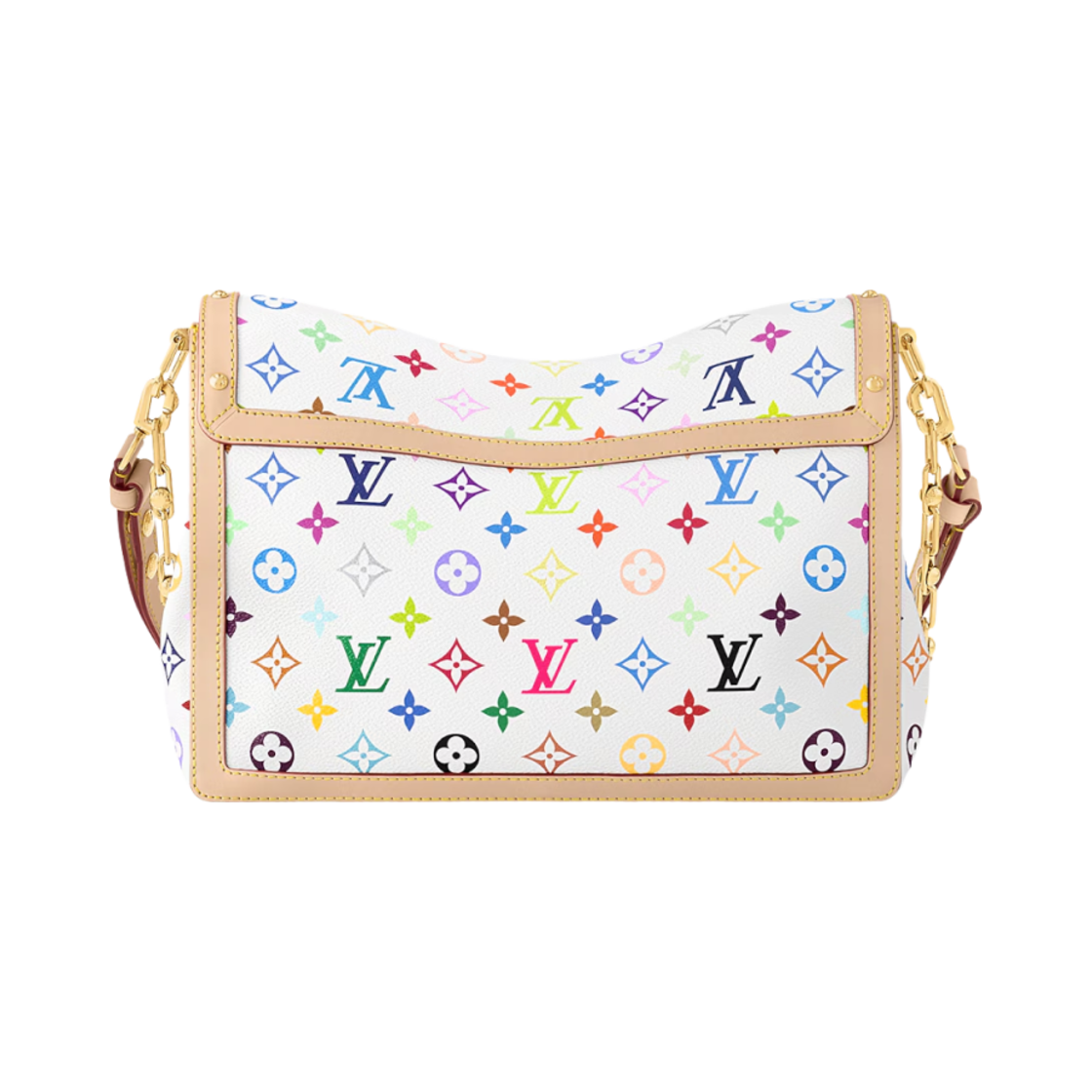 루이비통 x 무라카미 타카시 도핀 소프트 GM 멀티컬러(Louis Vuitton x Murakami Takashi Dauphine Soft GM Multicolor) - 4