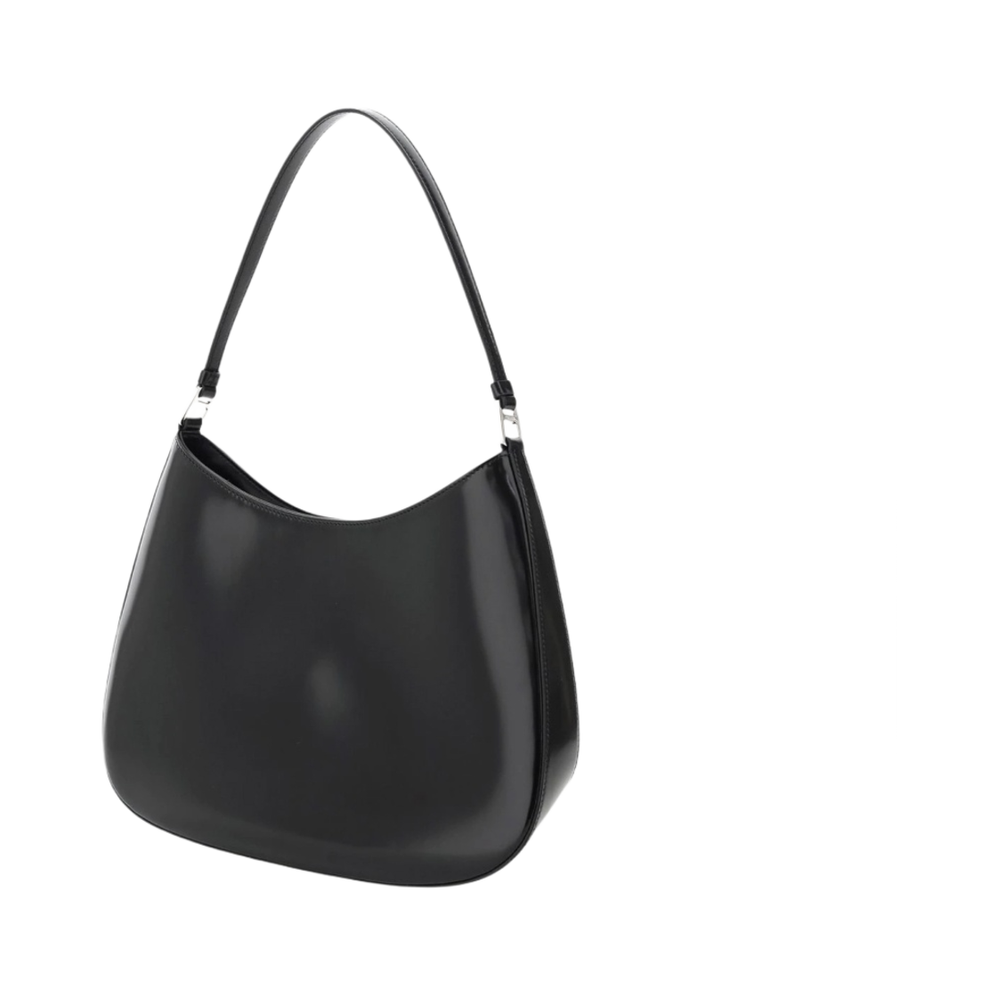 프라다 클레오 브러쉬드 레더 숄더백 블랙(Prada Cleo Brushed Leather Shoulder Bag Black) - 2