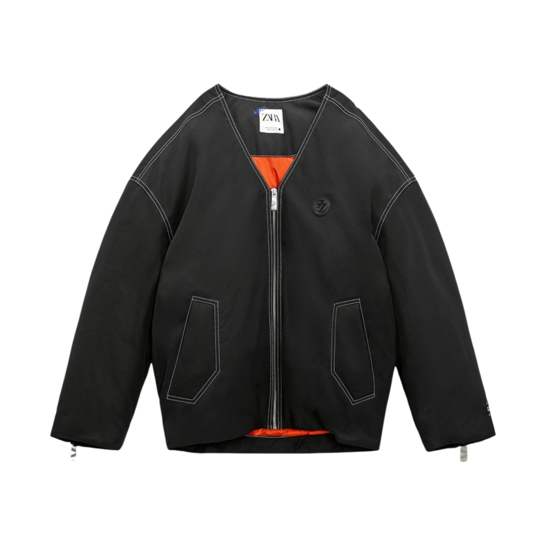 ☆【Ader Error x Zara】☆Oversize Collar Bomber Jacke.t☆ Zara x Ader Error Oversize Collar Bomber Jacket Black | eBay
