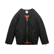 Zara x Ader Error Oversize Bomber Jacket Black