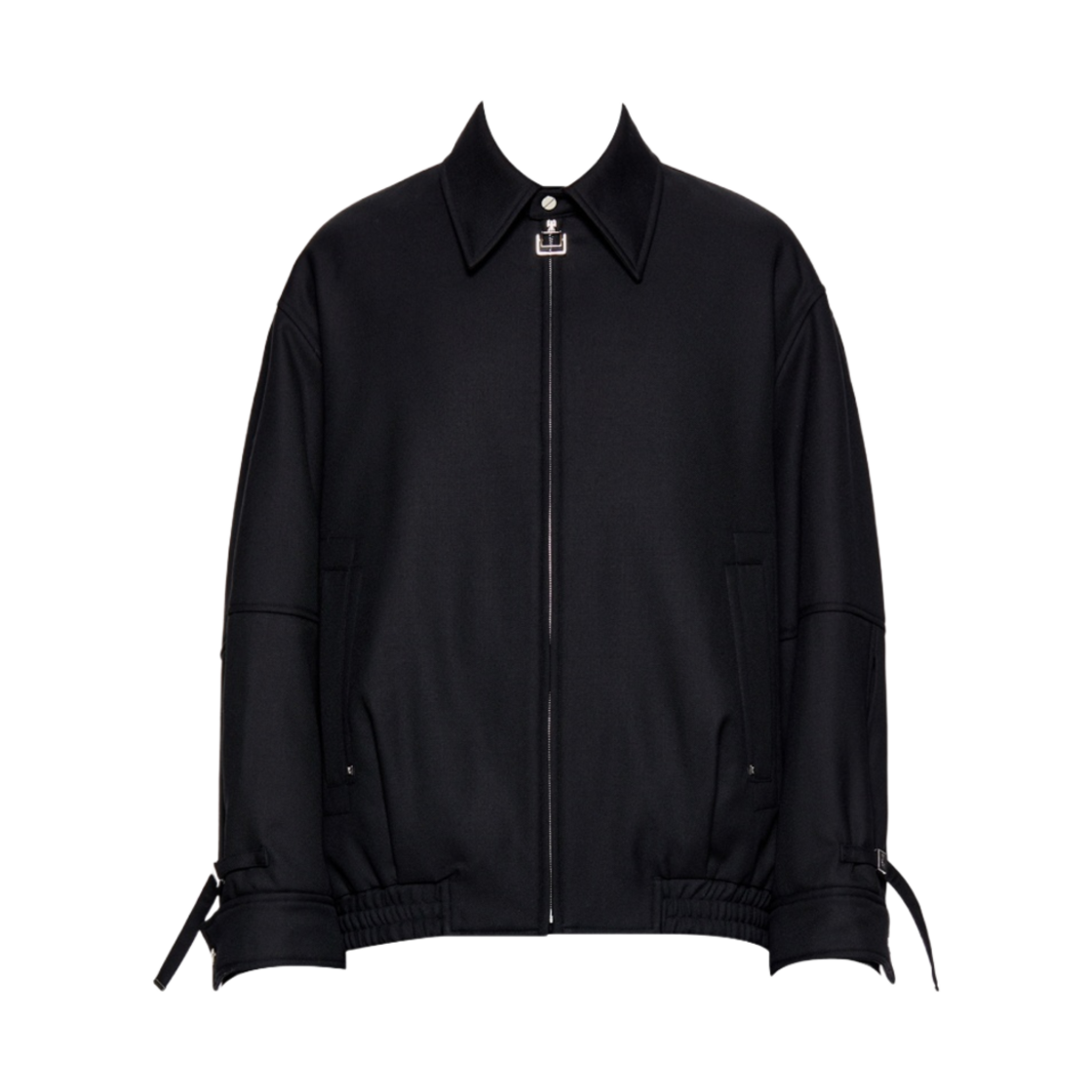 우영미 패디드 밴딩 자켓 블랙 - 23FW(Wooyoungmi Padded Banding Jacket Black - 23FW)