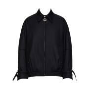 Wooyoungmi Padded Banding Jacket Black - 23FW