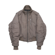 Haleine Highneck Bomber Padding Khaki Beige