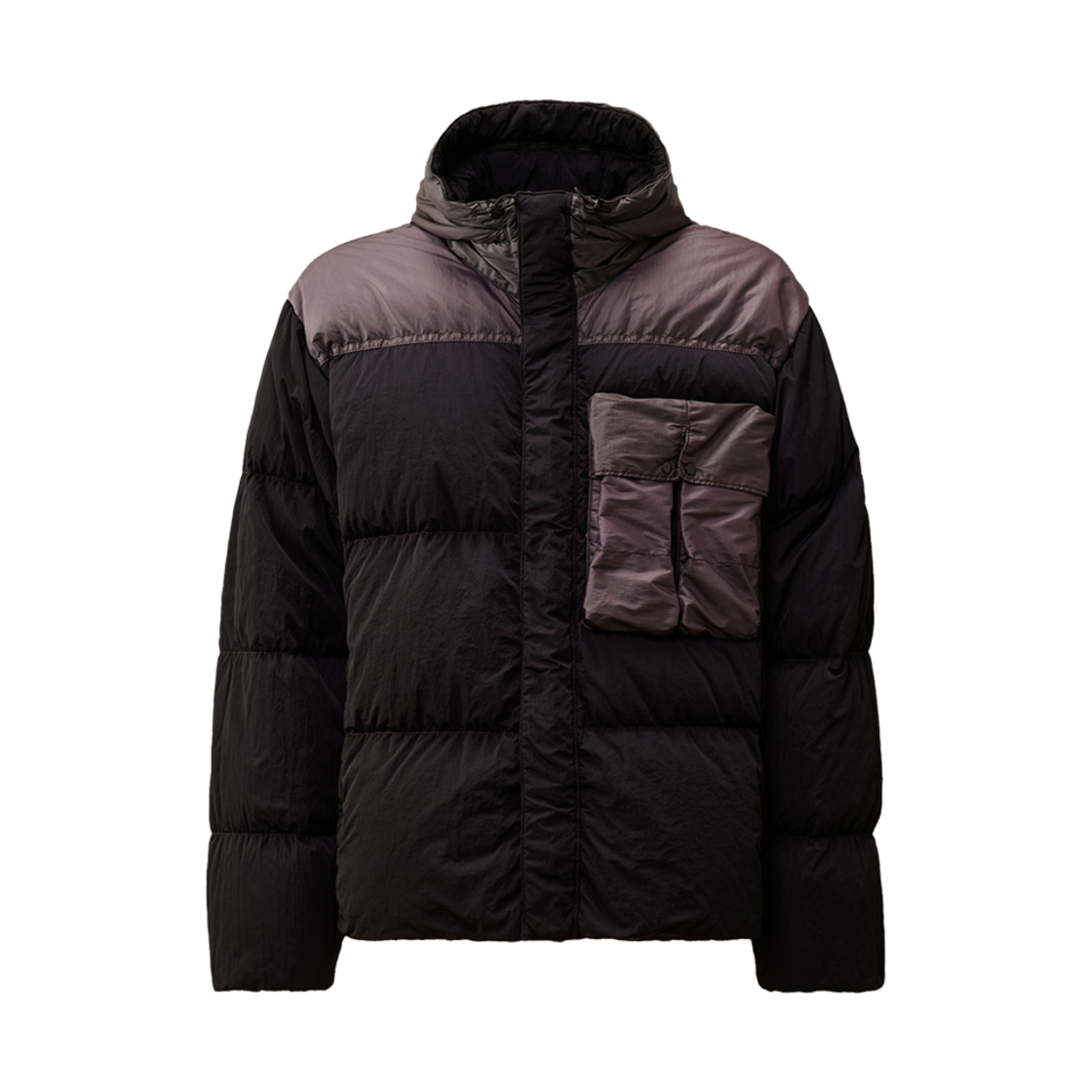 17CMOW032A006369M799 C.P. Company Eco Chrome-R Mixed Goggle Down Jacket Nightshade Purple - 24FW