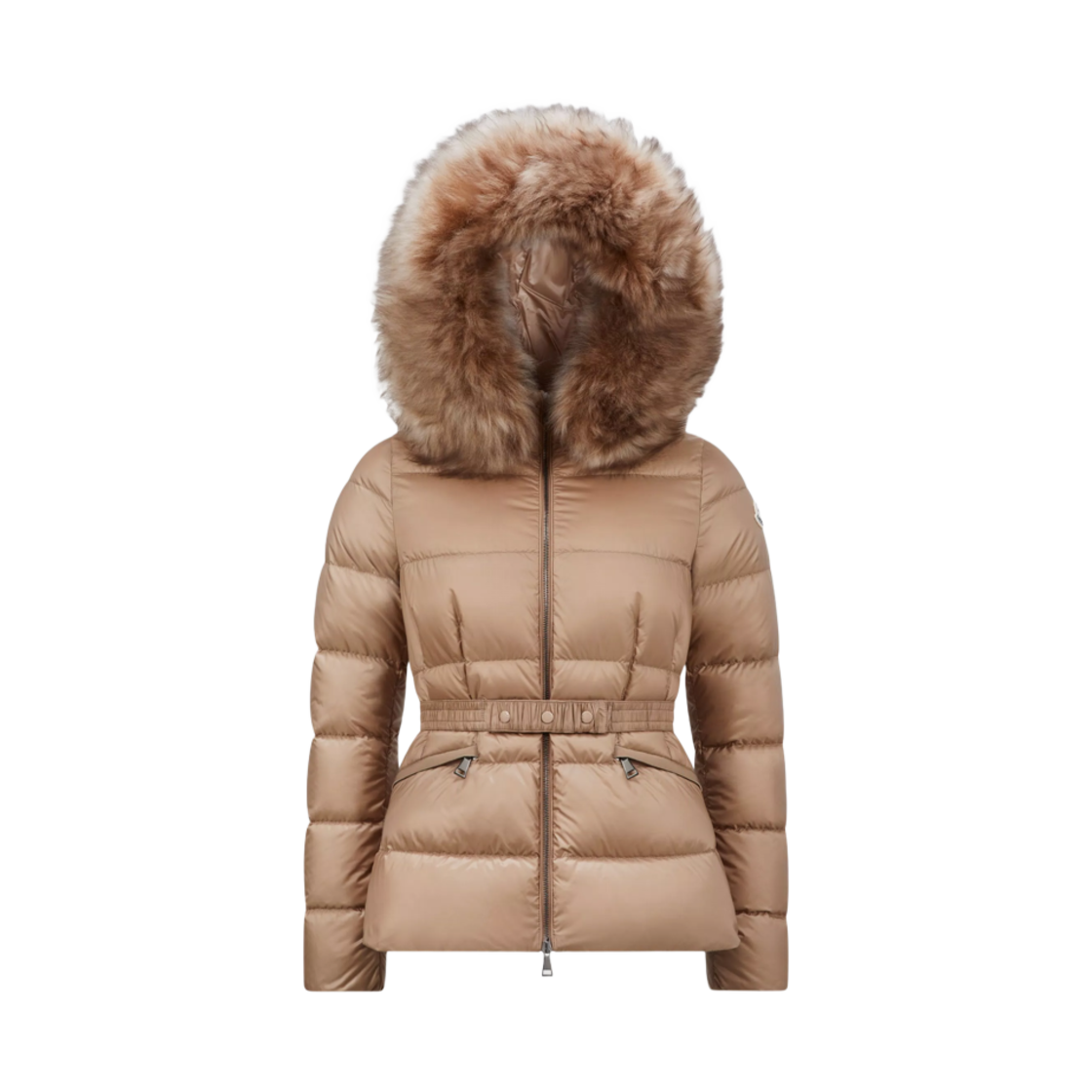 (W) 몽클레르 보에드 쇼트 다운 자켓 카멜 베이지 - 24FW((W) Moncler Boed Short Down Jacket Camel Beige - 24FW) - 1