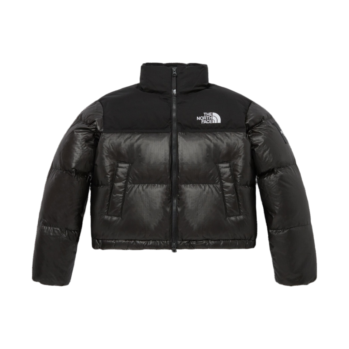NJ1DP85J/NJ1DQ80J/NJ1DR80J (W) The North Face White Label Novelty Nuptse Down Jacket Black - 대표 이미지 #1
