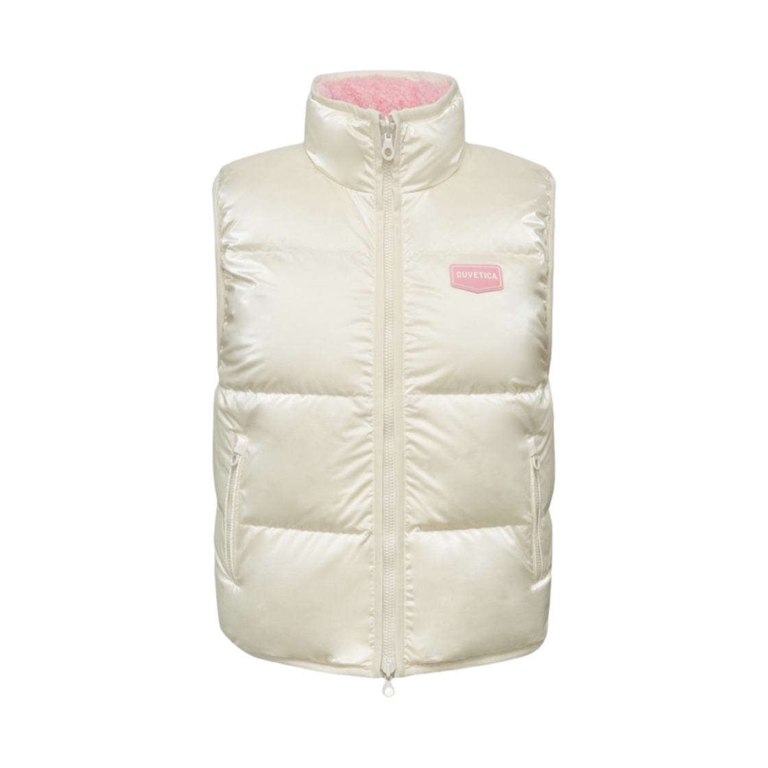 (W) 듀베티카 그루미움 리버서블 베스트 크림((W) Duvetica Grumium Reversible Vest Cream)
