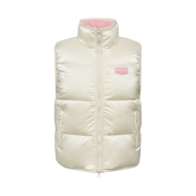 (W) Duvetica Grumium Reversible Vest Cream