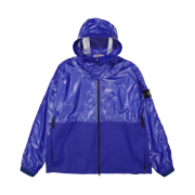 Stone Island 41599 Heat Reactive Lamy Cotton Linen Tela Jacket Bluette - 22SS