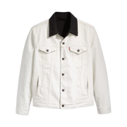 Jordan x Levi's Reversible Trucker Jacket White Black