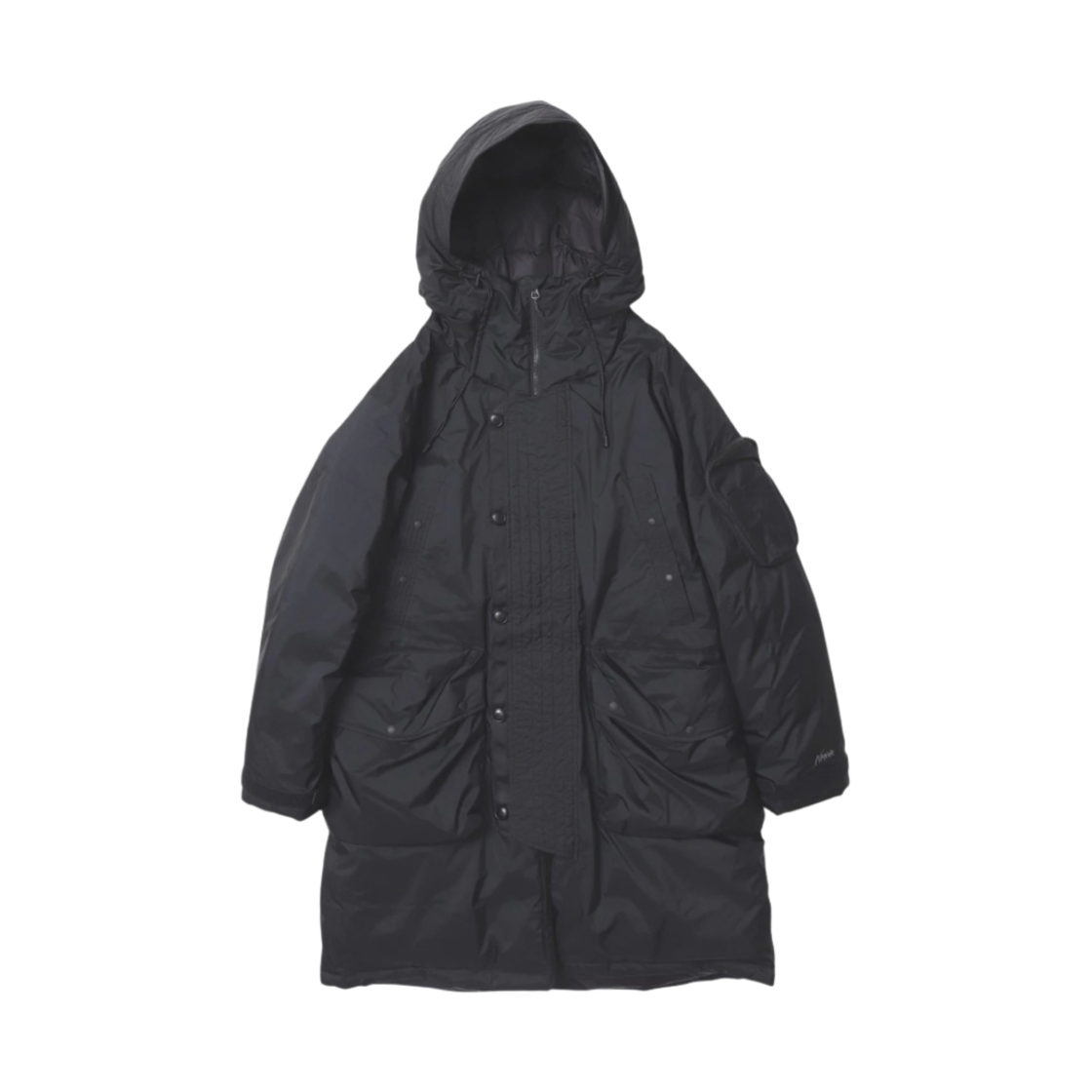 난가 오로라 다운 필드 하프 코트 블랙(Nanga Aurora Down Field Half Coat Black)