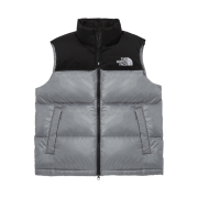 The North Face White Label Novelty Nuptse Down Vest Heather Gray