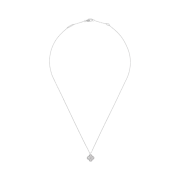 (W) Van Cleef & Arpels Sweet Alhambra Pendant White Gold Diamond
