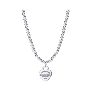 Tiffany & Co. Return to Tiffany Bead Necklace Sterling Silver