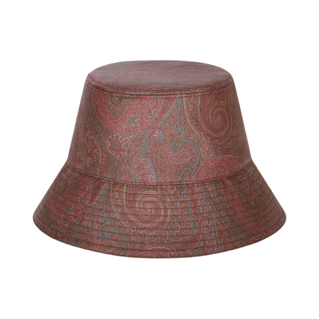 1435596310600 Etro Paisley Pattern Bucket Hat Red