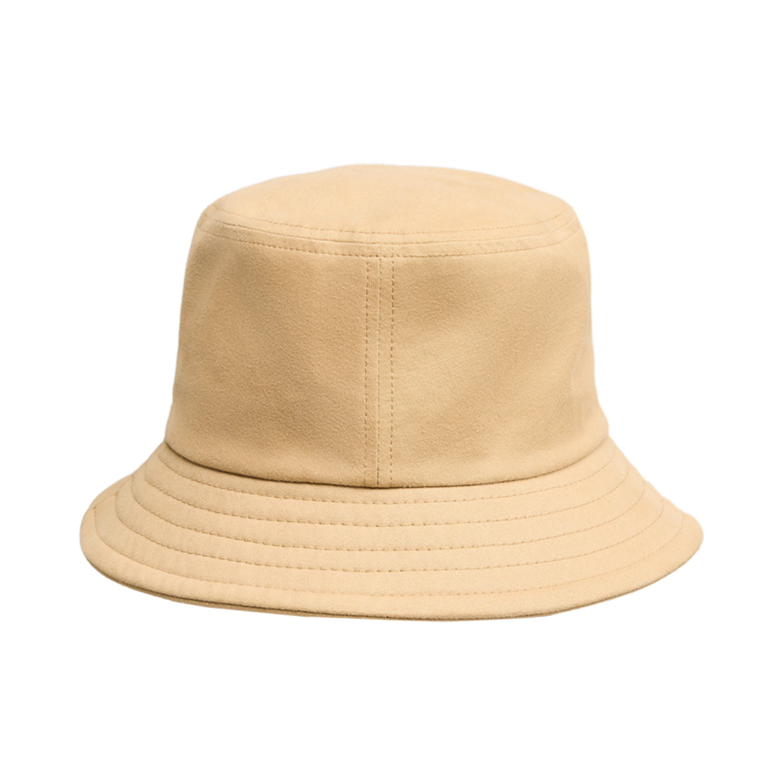 아미 스몰 하트 로고 자수 코튼 버킷햇 샌드(AMI de Coeur Embroidery Cotton Bucket Hat Sand) - 2