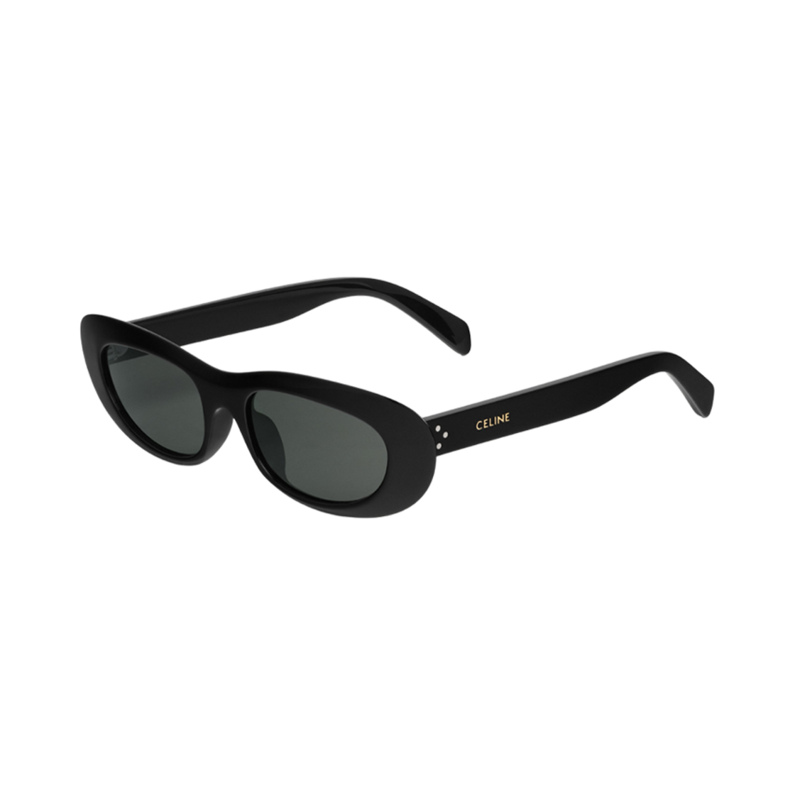 4S310CPLB-38NO (W) Celine Cat Eye S310 Sunglasses in Acetate Black