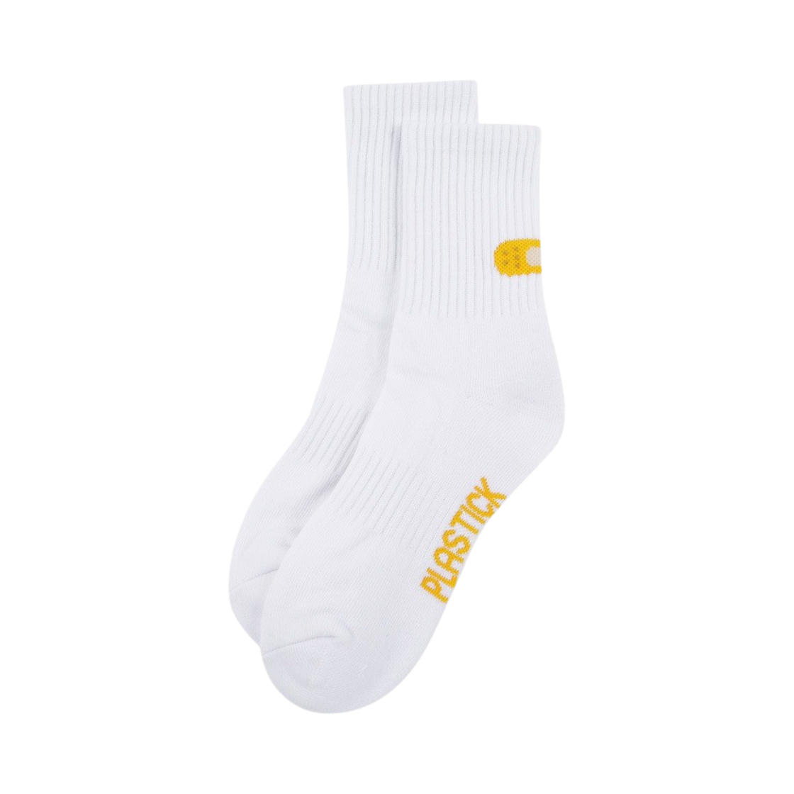 BBS Plastick Bandage Banana Bandage Socks White