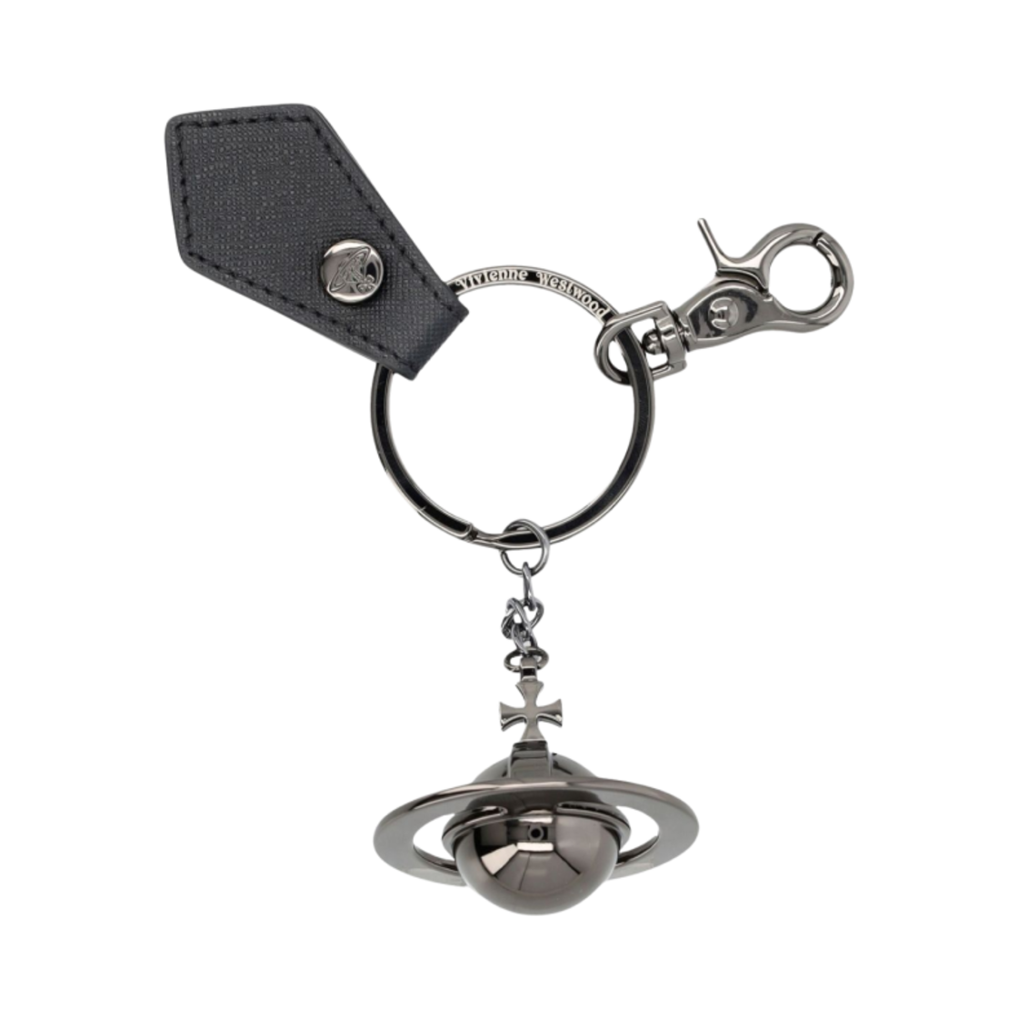 비비안 웨스트우드 3D 오브 키링 건메탈 블랙(Vivienne Westwood 3D Orb Keyring Gunmetal Black) - 1