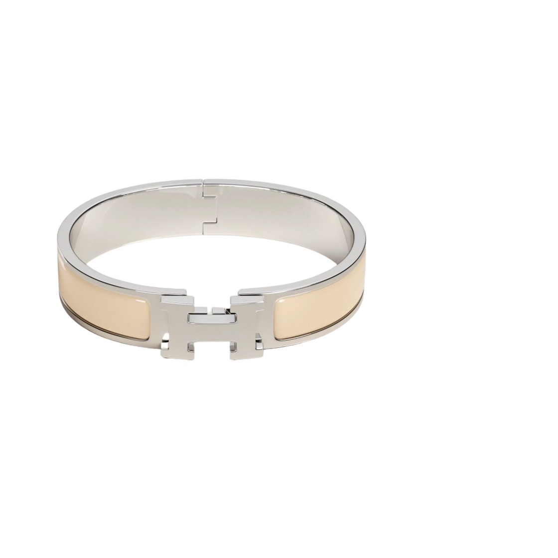 HERMES CLIC CLAC H バングル ローズオランジェ HERMES CLIC CLAC H バングル ローズオランジェ Clic H bracelet