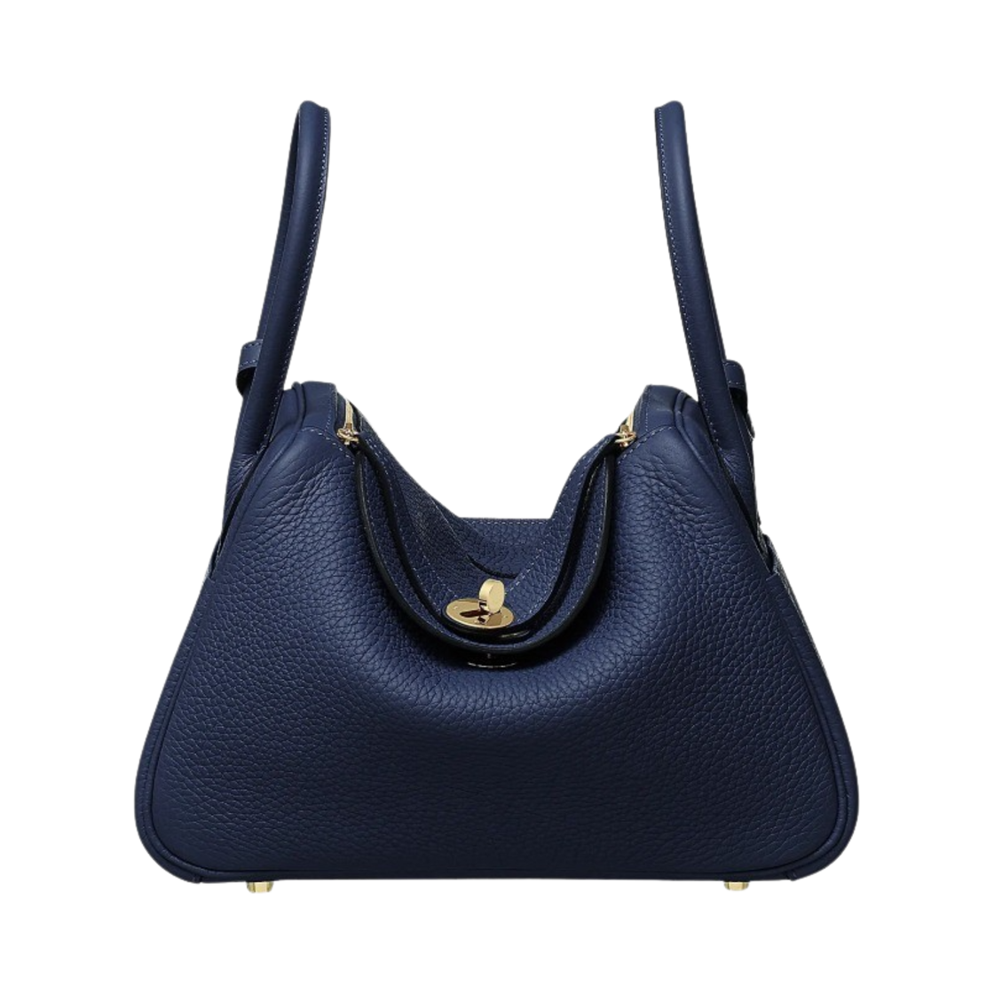 에르메스 린디 26 백 클레망스 & 골드 하드웨어 블루 뉘(Hermes Lindy 26 Bag Clemence & Gold Bleu Nuit) - 1
