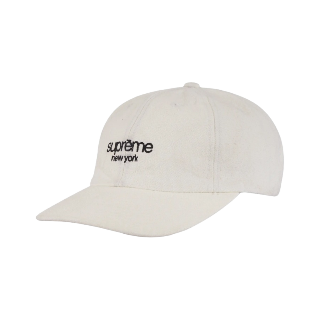 슈프림 클래식 로고 6-패널 캡 크림 - 23SS(Supreme Classic Logo 6-Panel Cap Cream - 23SS) - 1