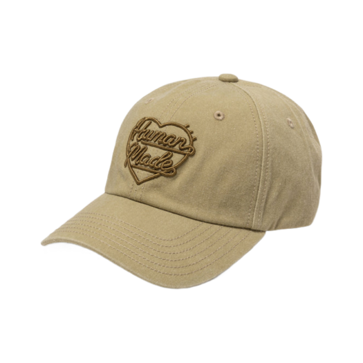 Human Made 6 Panel Twill Cap #1 Beige