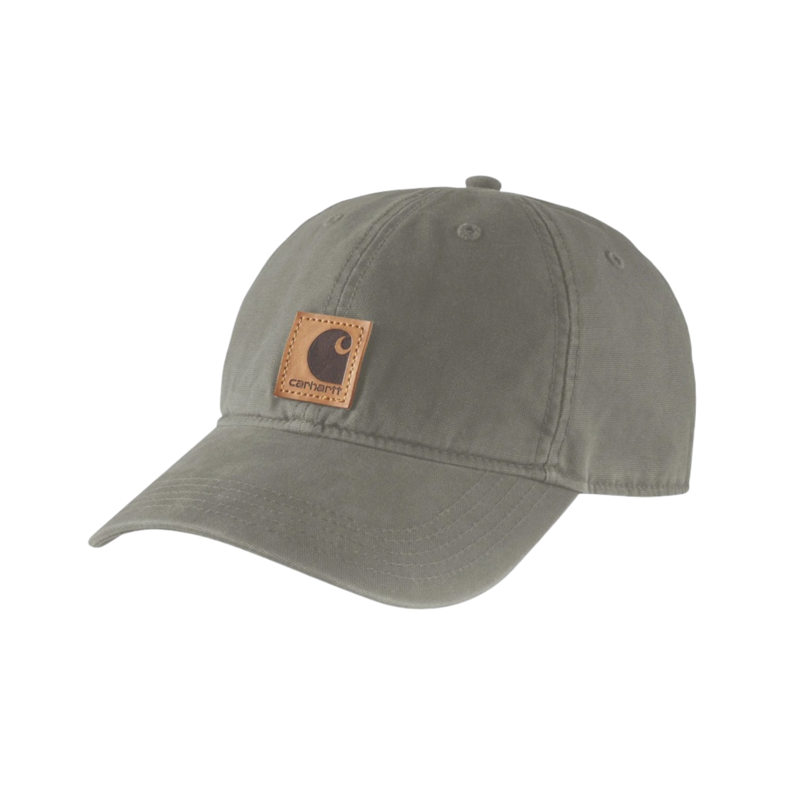 100289-DOV Carhartt Canvas Cap Dusty Olive