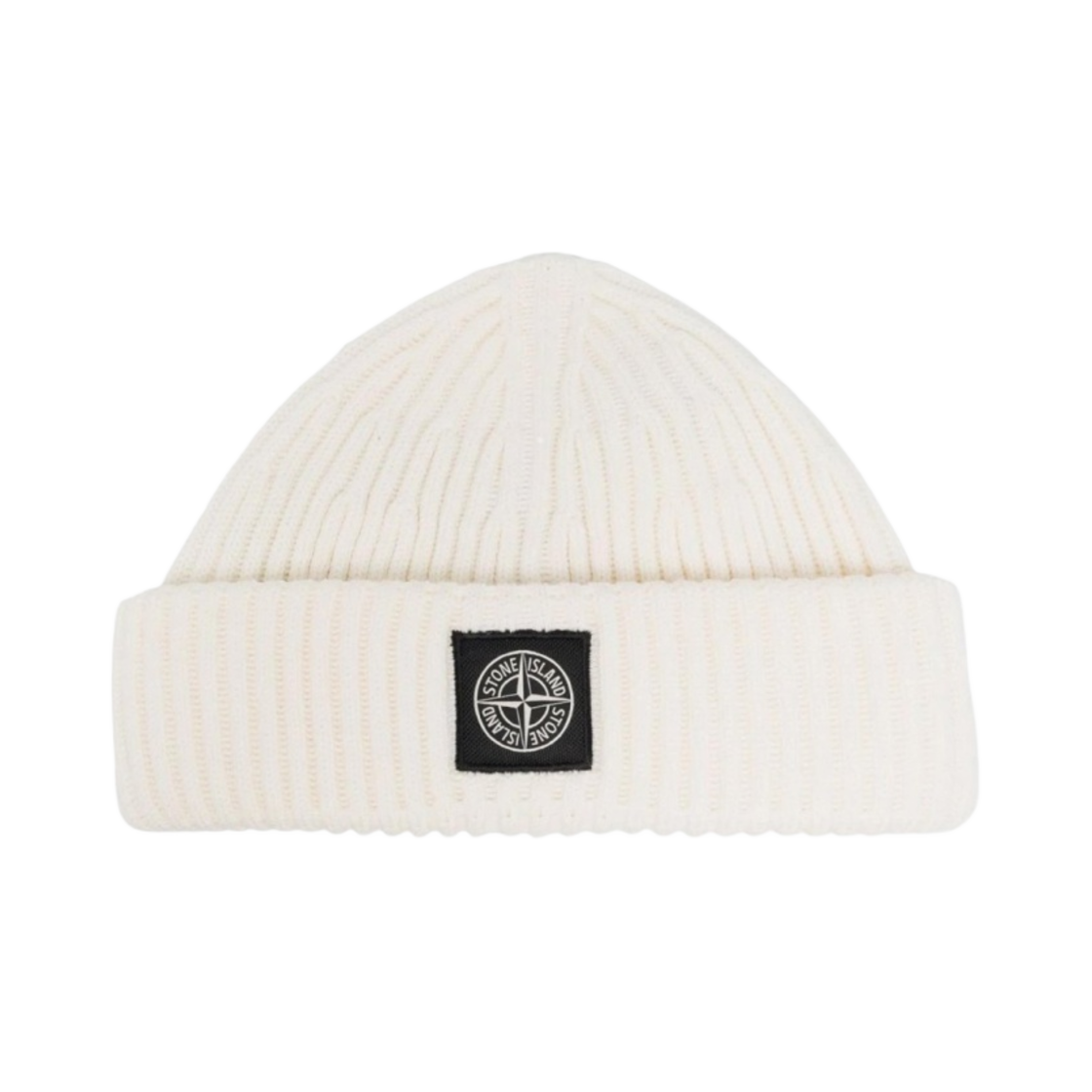 스톤 아일랜드 N22C3 풀 립 울 비니 오프 화이트 - 22FW(Stone Island N22C3 Full Rib Wool Beanie Off White - 22FW) - 1