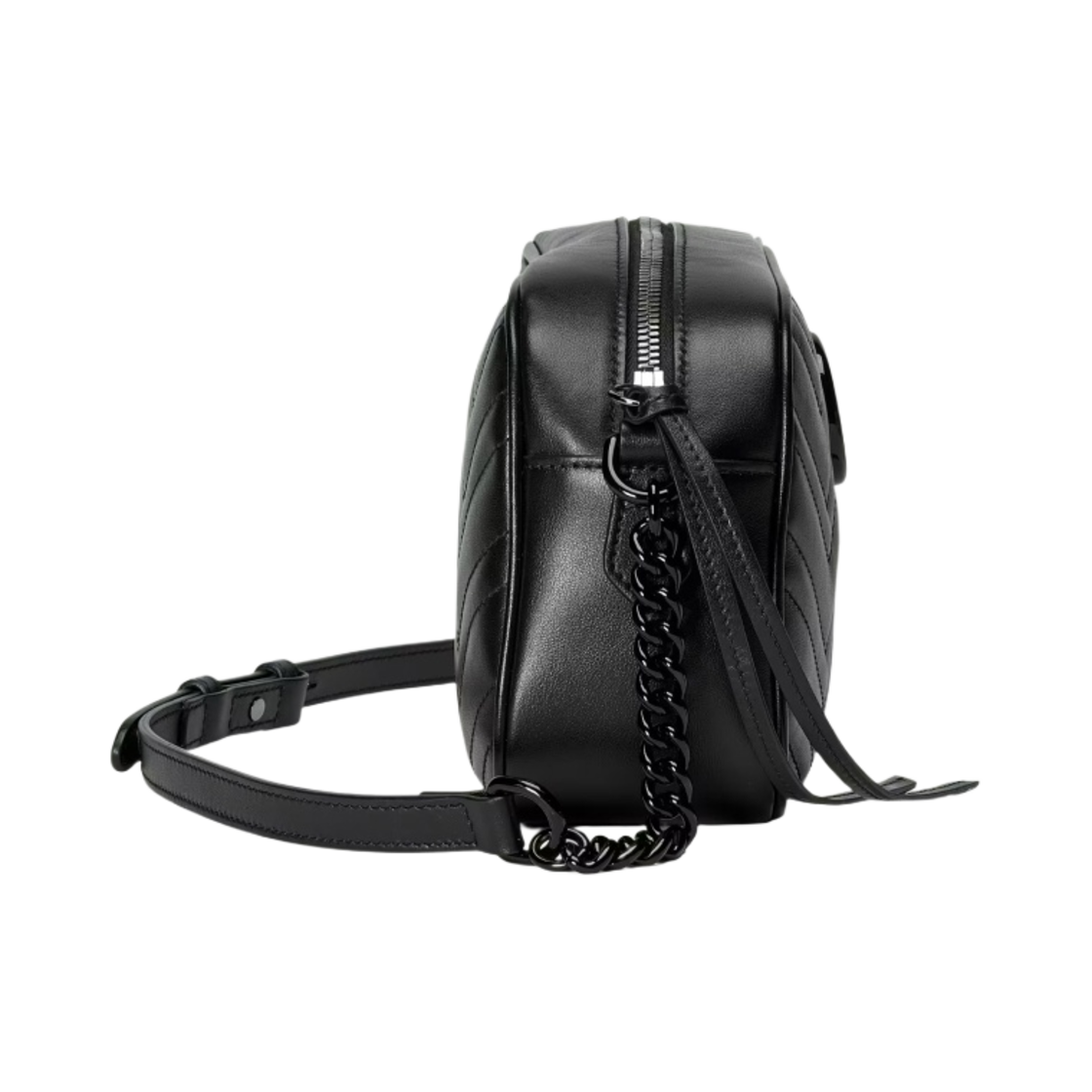 구찌 GG 마몽 스몰 숄더백 블랙(Gucci GG Marmont Small Shoulder Bag Black) - 2