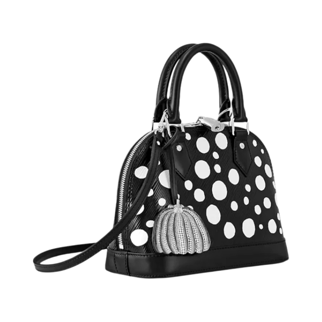루이비통 x 야요이 쿠사마 알마 BB 블랙 화이트(Louis Vuitton x YK Alma BB Black White) - 2
