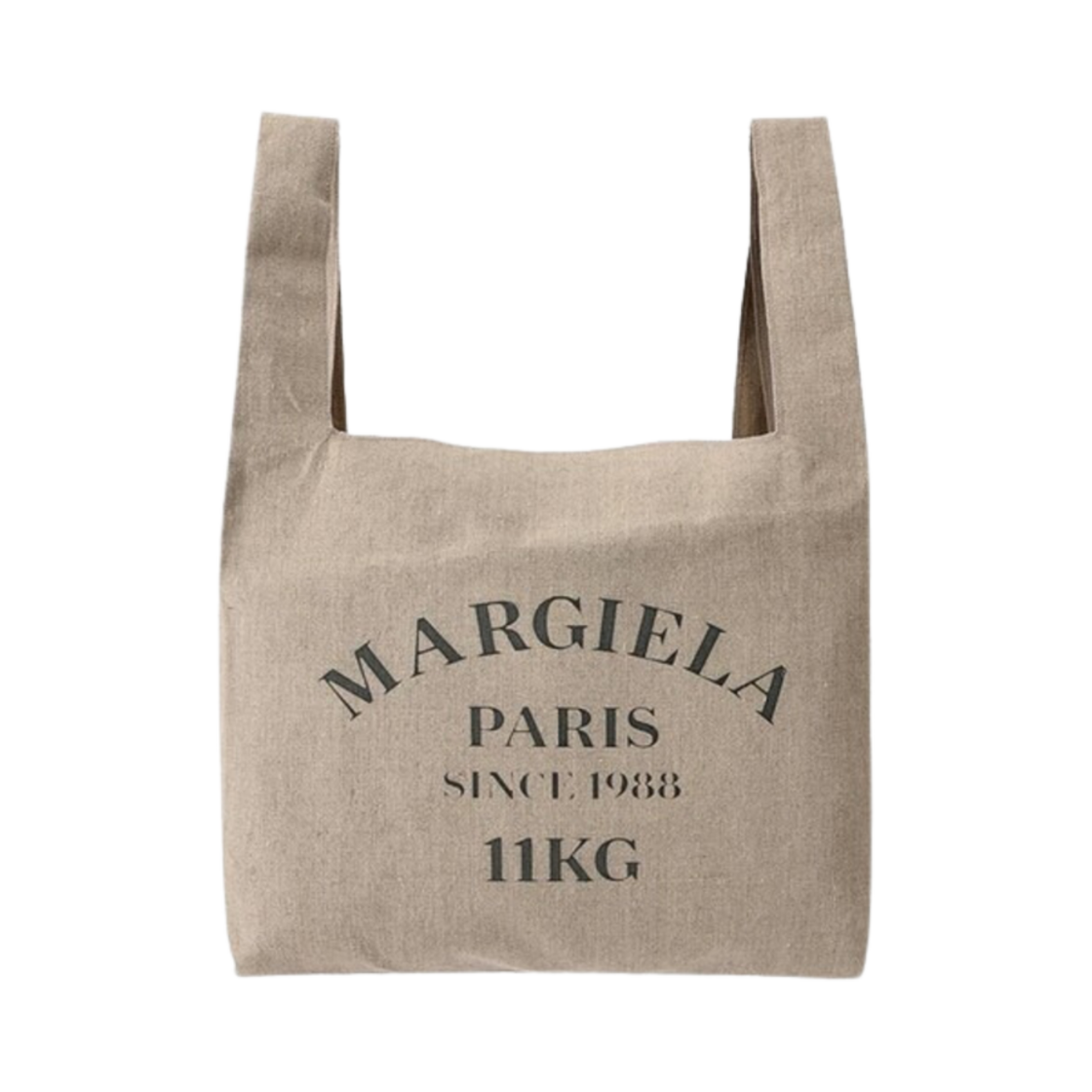 메종 마르지엘라 리넨 쇼핑백 머드 브라운(Maison Margiela Linen Shopping Bag Mud Brown) - 1