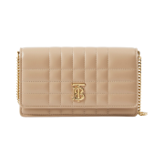 Burberry Lola Clutch Oat Beige