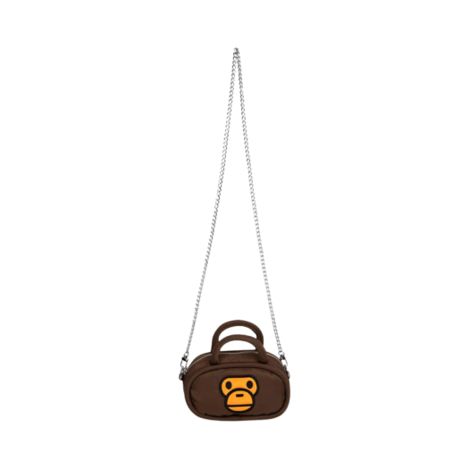 - BAPE Baby Milo Small Cross Bag Brown