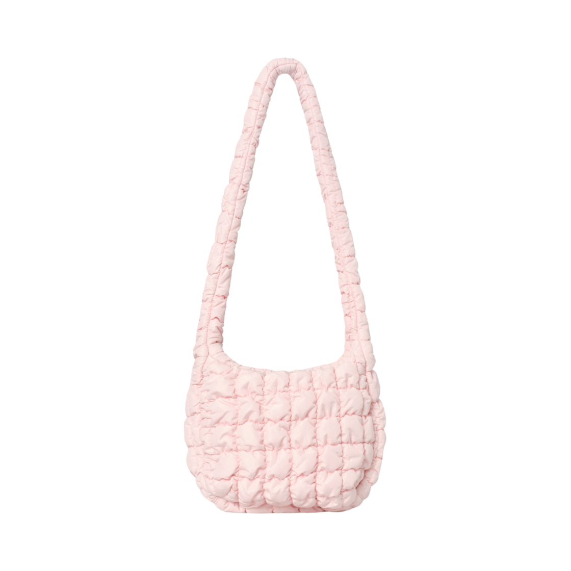 코스 퀼티드 메신저백 라이트 핑크(COS Quilted Messenger Bag Light Pink)