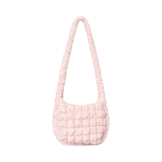 COS Quilted Messenger Bag Light Pink